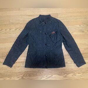 HUNTER Quilted Water Resistant Black Women’s Jacket RN# 126623 - Sz 4